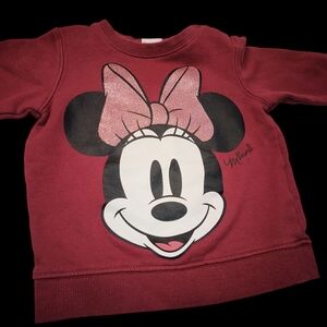 Disney H&M Minnie Mouse Sweatshirt 4-6M